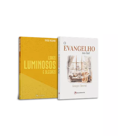 Kit Lares Luminosos e Alegres + o Evangelho no Lar, de Varios autores