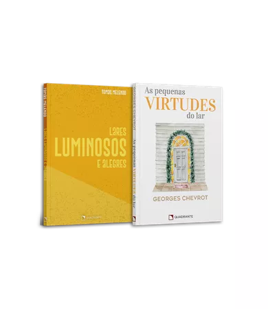 Kit Lares Luminosos e Alegres + as Pequenas Virtudes, de Varios autores