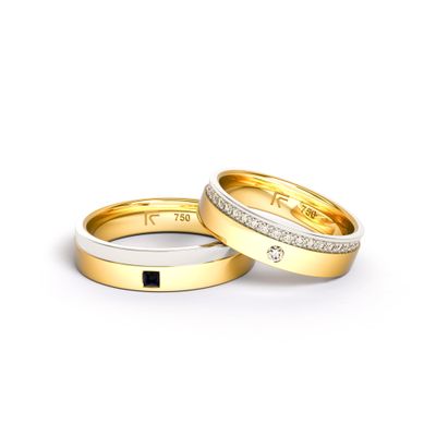 Aliança FR COUPLE DUO 