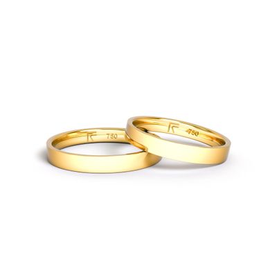 Aliança FR CLASSIC FLAT 3mm