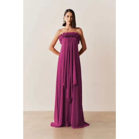 Vestido Armênia Fucsia 