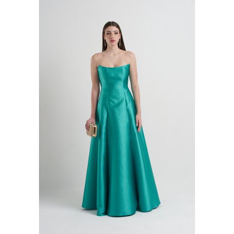 Vestido Windsor Verde Esmeralda