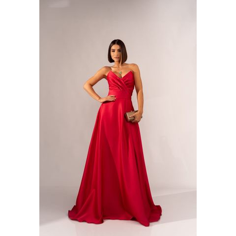 Vestido Juana Vermelho 