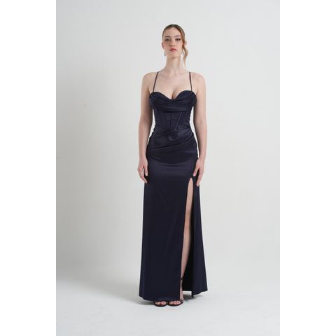 Vestido Grécia Marinho 