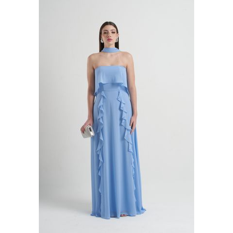 Vestido Ravena Azul Serenity