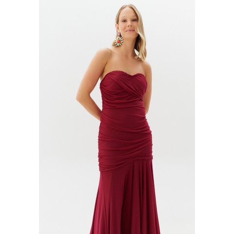 Vestido Veneto Marsala