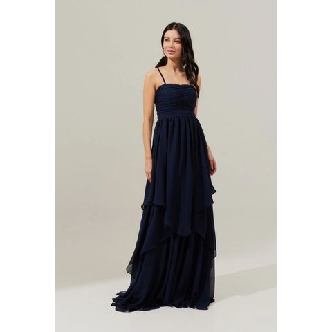 Vestido Noruega Azul Marinho