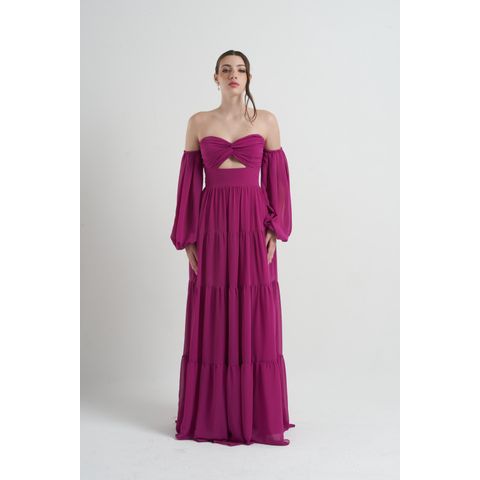 Vestido Tamara Fúcsia
