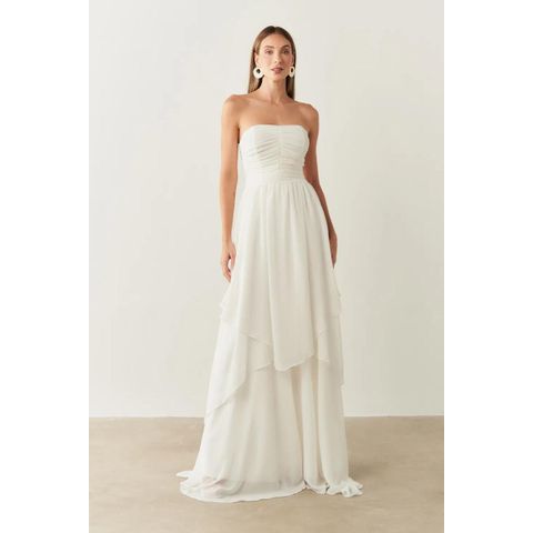 Vestido Noruega Branco