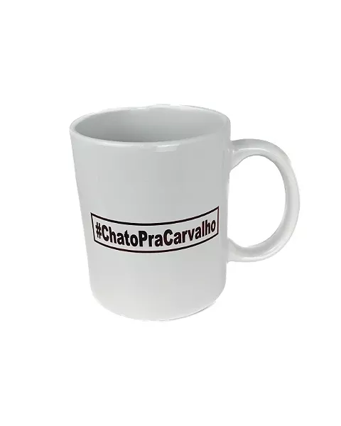 Caneca Café Gerações - #ChatoPraCarvalho