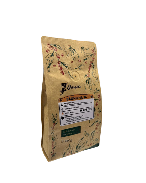 Café Especial BÃONILHA 26 - Grãos - 250G
