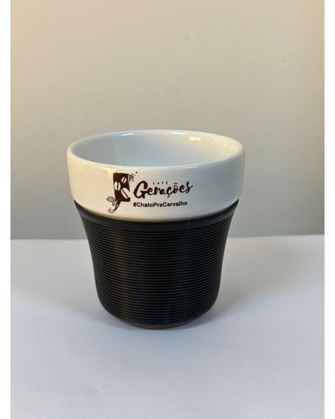 Coffee Cup com luva preta