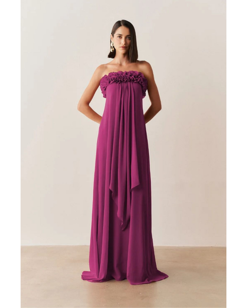 Vestido Armênia Fucsia 