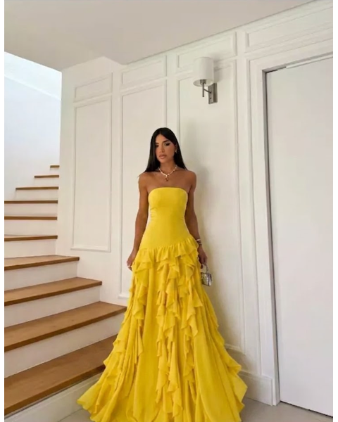 Vestido Márcia Amarelo 