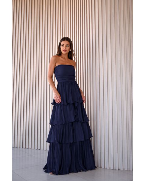 Vestido DOT Azul Marinho