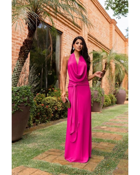 Vestido Eduarda Pink 