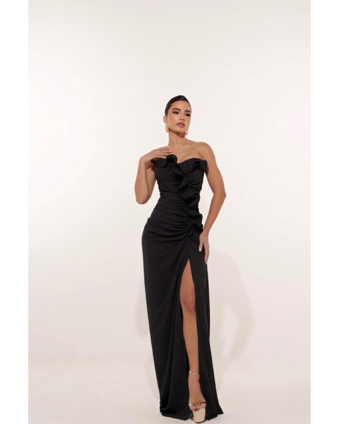 Vestido Monique Preto