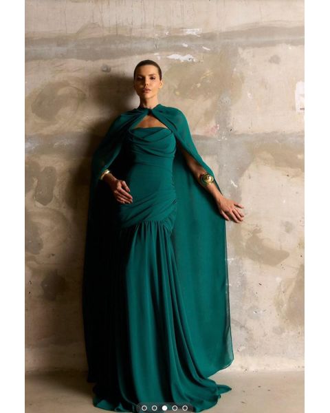 Vestido Lana Esmeralda 