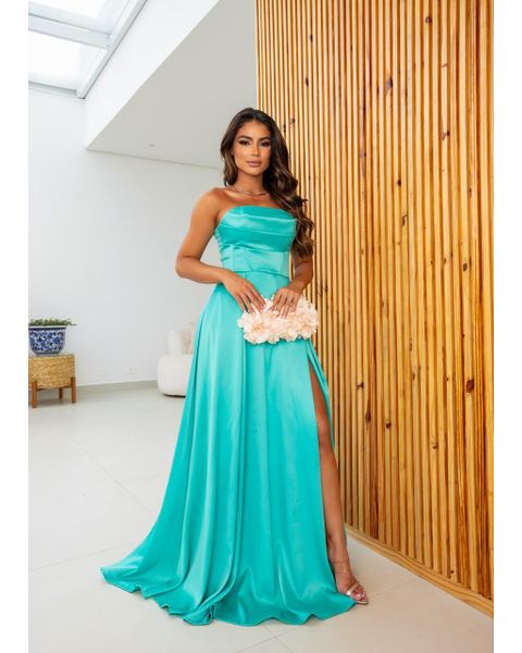 Vestido New Azul Bebê