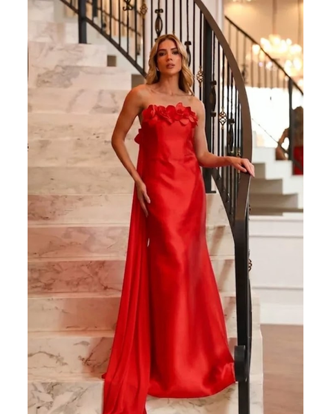 Vestido Mila Vermelho 