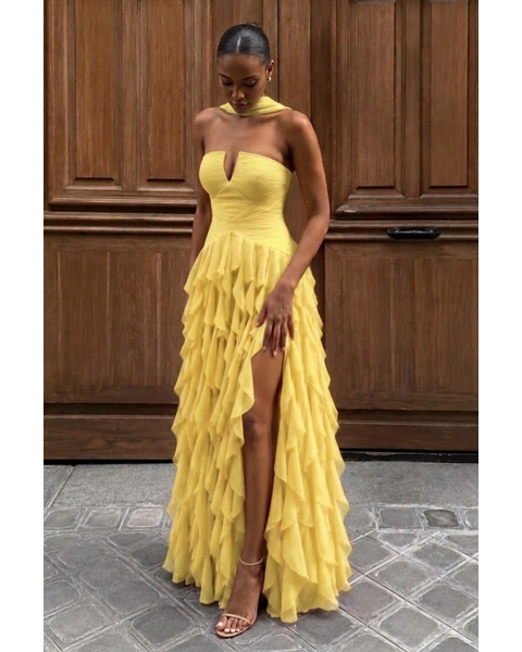 Vestido Micaela Amarelo