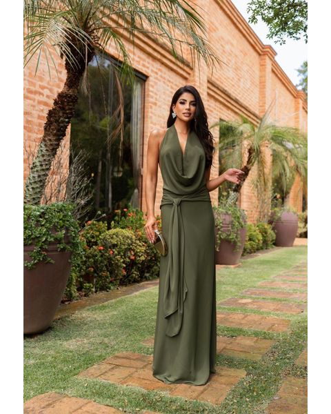 Vestido Eduarda Oliva 