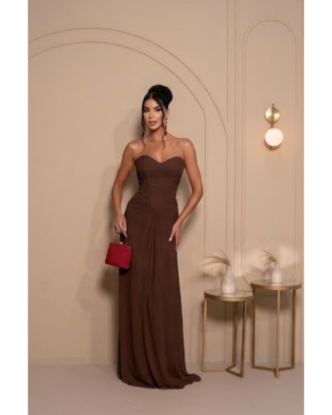 Vestido Pietra Marrom 