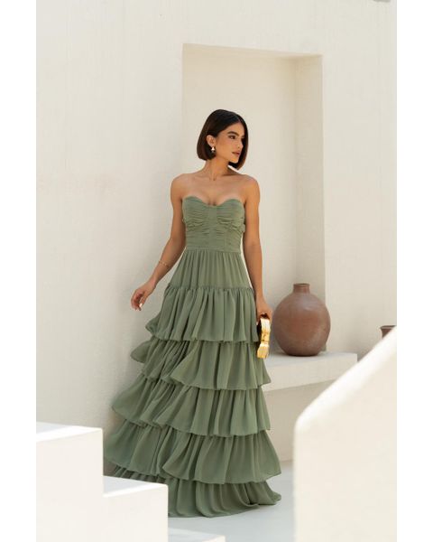 Vestido Serena Oliva