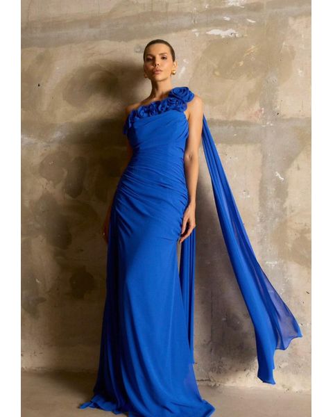 Vestido Malona Azul Bic 