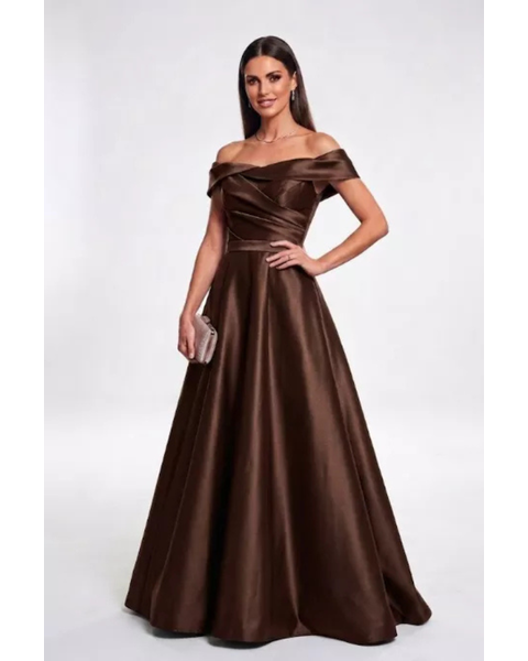 Vestido Cíntia Marrom 
