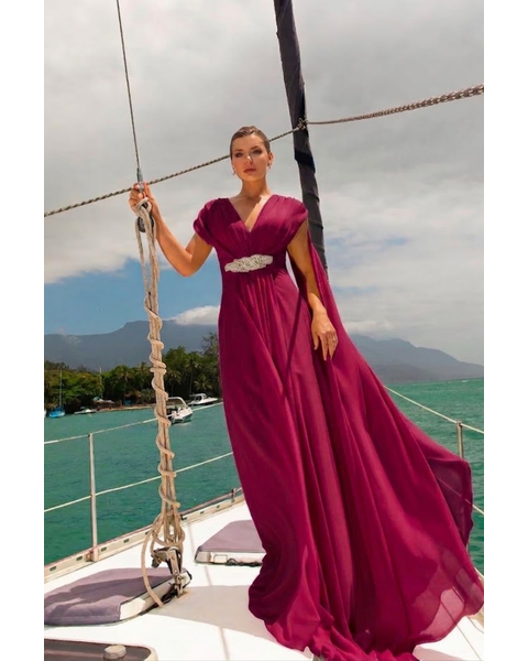 Vestido Diamond Fúcsia