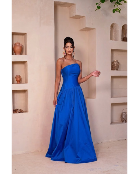 Vestido Abby Azul Bic 