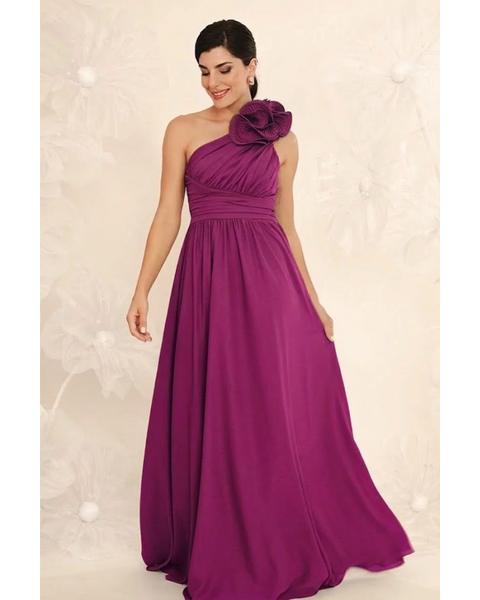 Vestido Mabel Fúcsia 