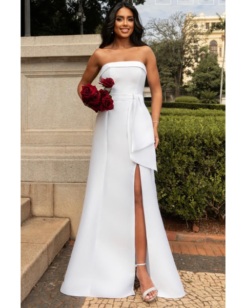 Vestido Luana Branco