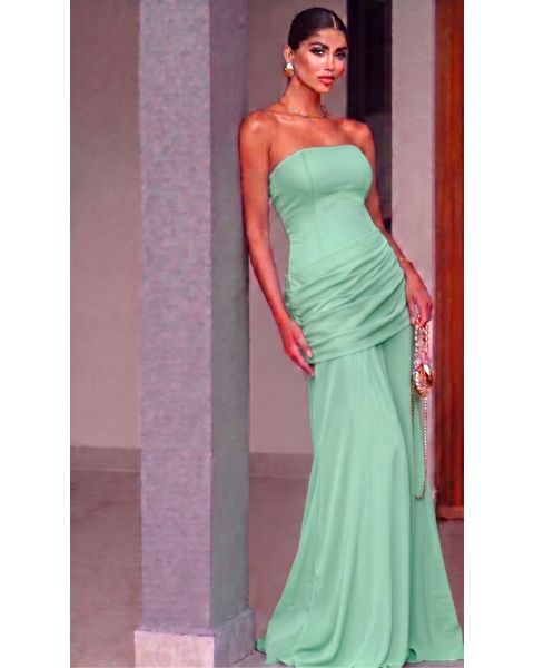 Vestido Marbella Verde Menta