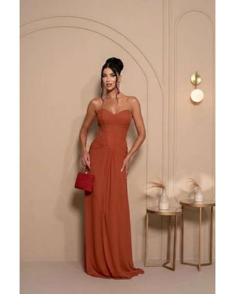 Vestido Pietra Terracota 