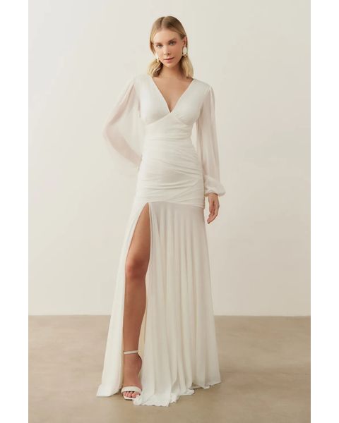 Vestido Aurora Branco 