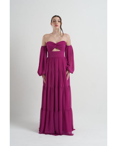 Vestido Tamara Fúcsia