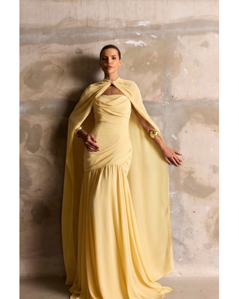 Vestido Lana Amarelo 
