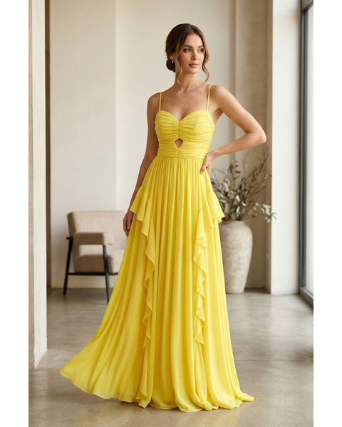 Vestido Caterine Amarelo