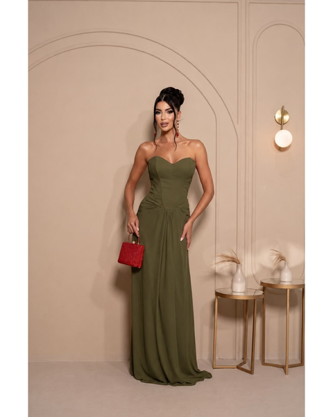 Vestido Pietra Oliva 