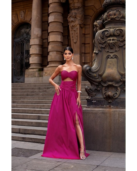 Vestido Eliane Fúcsia 