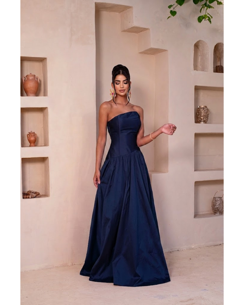 Vestido Abby Marinho 