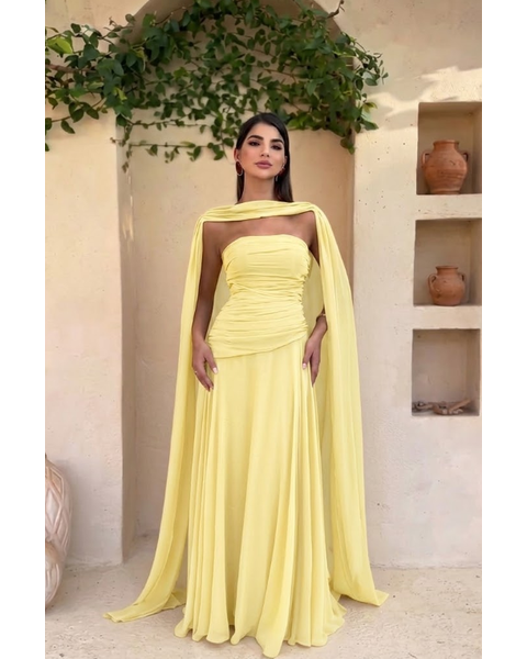Vestido Lívia Amarelo 