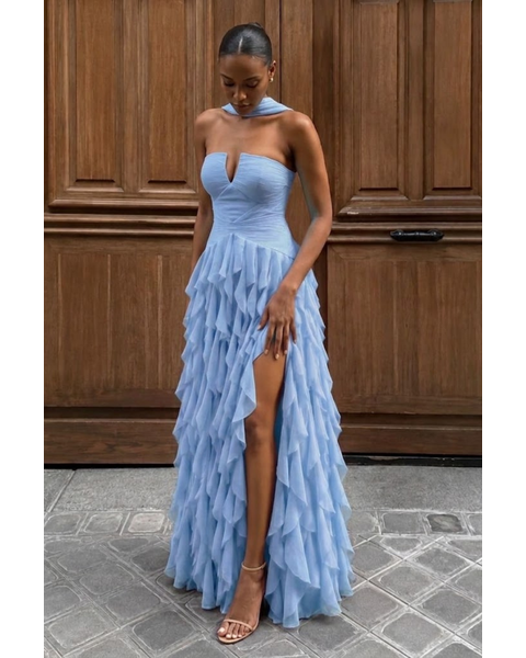 Vestido Micaela Azul Serenity