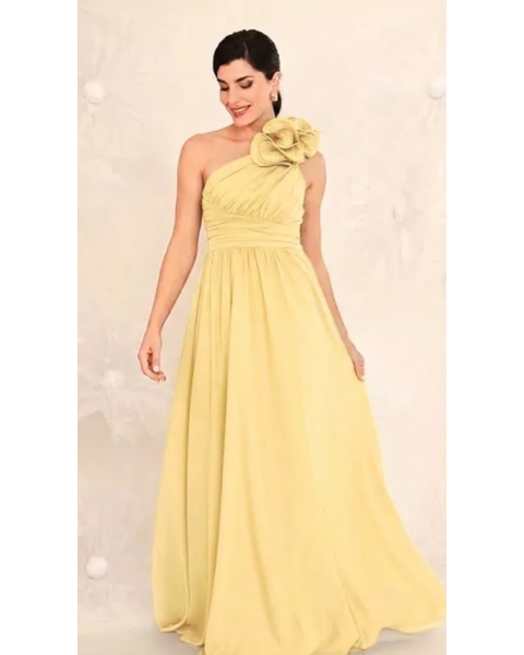 Vestido Mabel Amarelo 