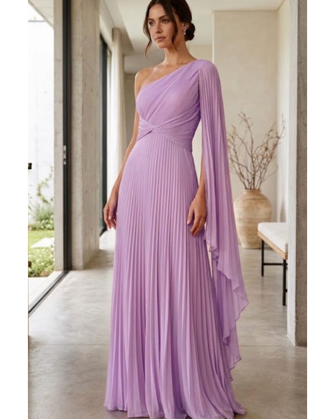 Vestido Turmalina Lavanda 