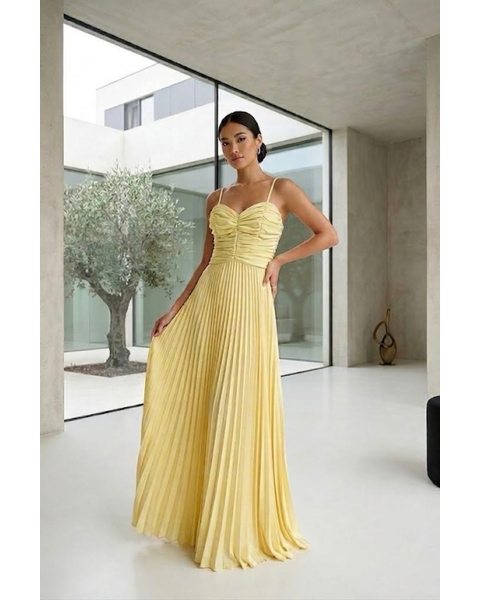 Vestido Lisiane Amarelo 