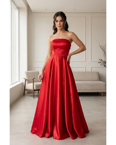 Vestido Glow Vermelho 