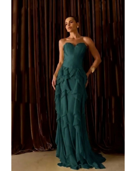 Vestido Marcella Esmeralda 